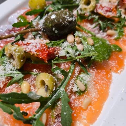 Salmon Carpaccio
