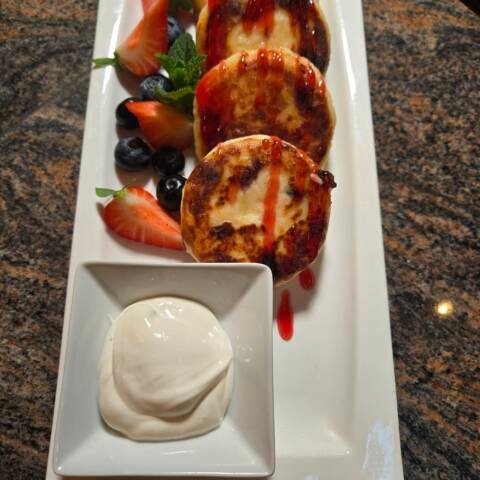 cheese blintzes