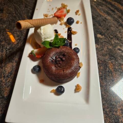 chocolate lava cake